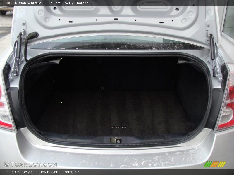 Brilliant Silver / Charcoal 2009 Nissan Sentra 2.0