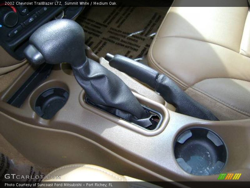 Summit White / Medium Oak 2002 Chevrolet TrailBlazer LTZ