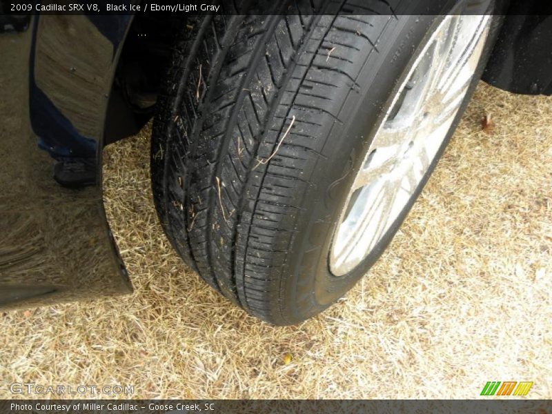 Black Ice / Ebony/Light Gray 2009 Cadillac SRX V8