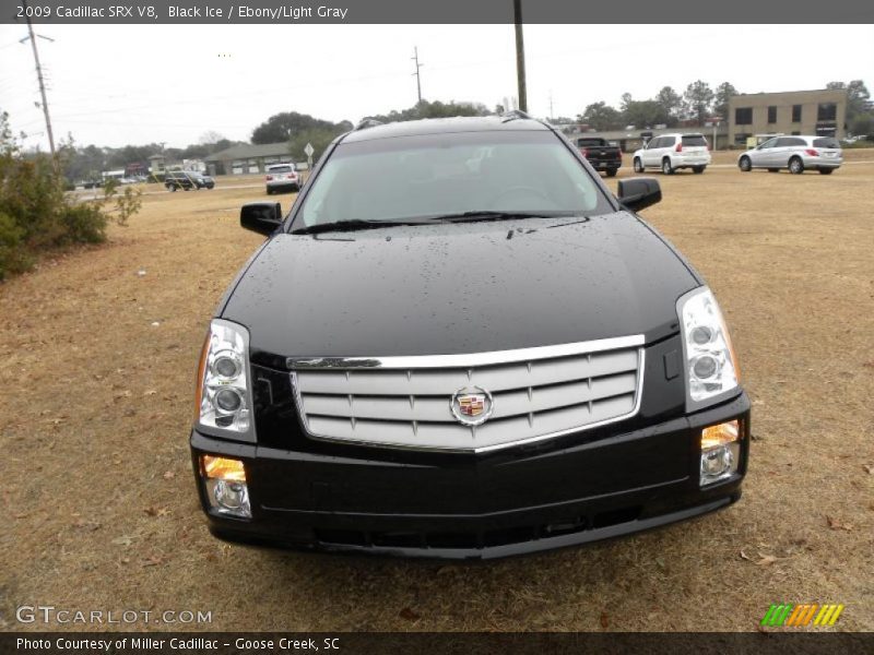 Black Ice / Ebony/Light Gray 2009 Cadillac SRX V8