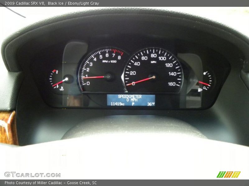 2009 SRX V8 V8 Gauges