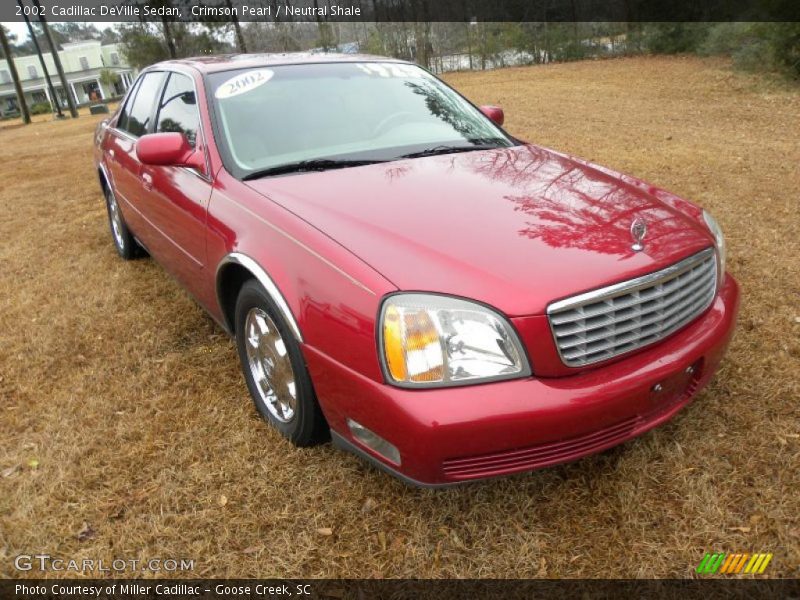 Crimson Pearl / Neutral Shale 2002 Cadillac DeVille Sedan