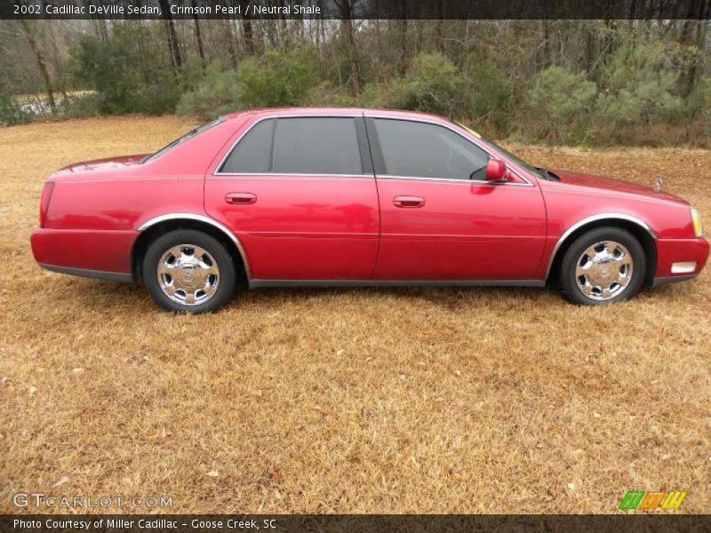 Crimson Pearl / Neutral Shale 2002 Cadillac DeVille Sedan