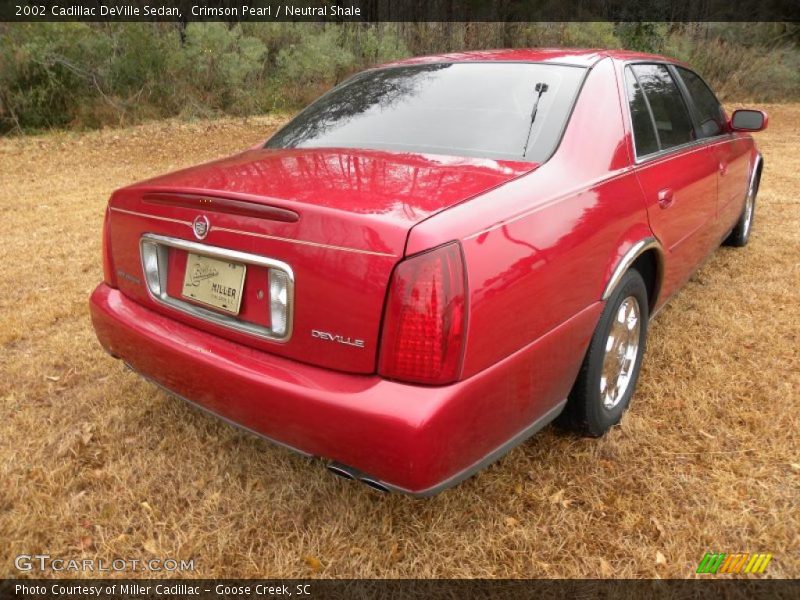 Crimson Pearl / Neutral Shale 2002 Cadillac DeVille Sedan