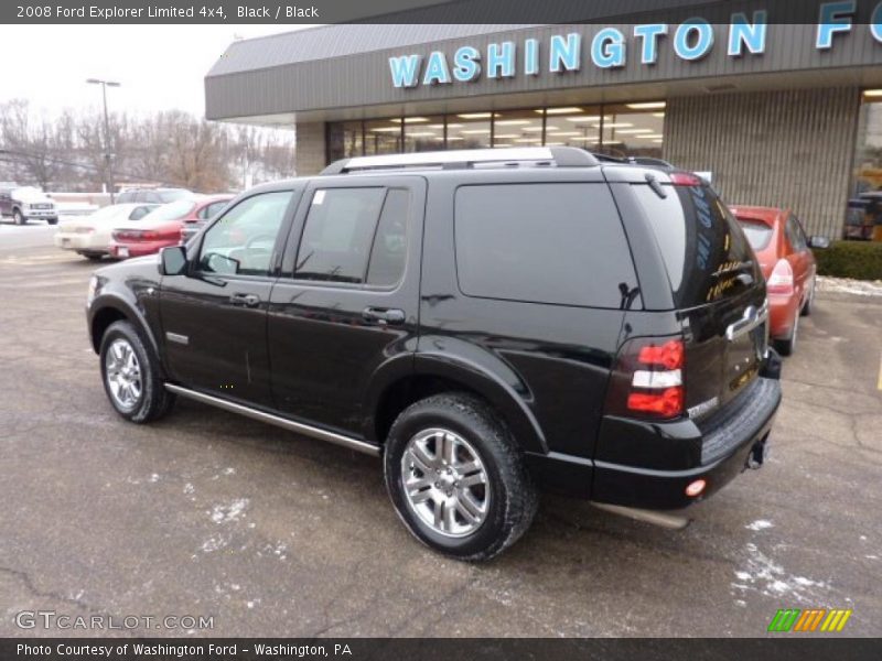 Black / Black 2008 Ford Explorer Limited 4x4