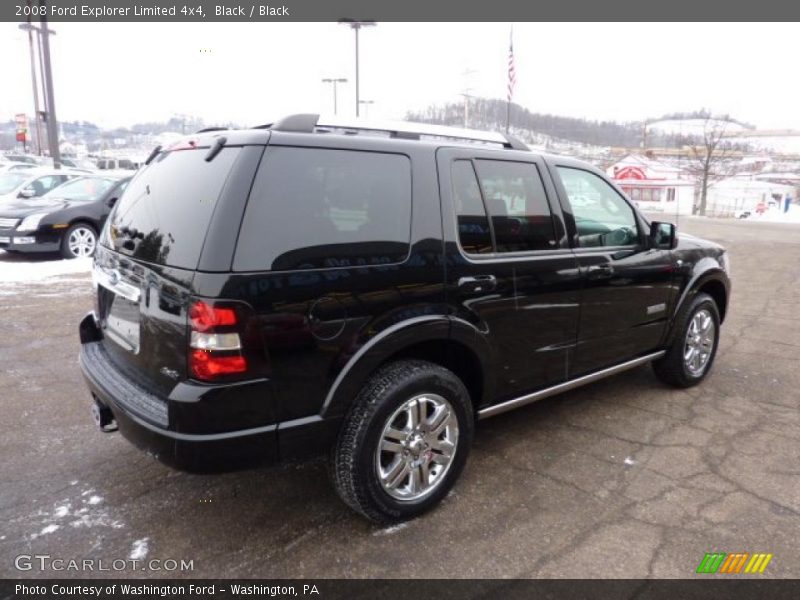 Black / Black 2008 Ford Explorer Limited 4x4