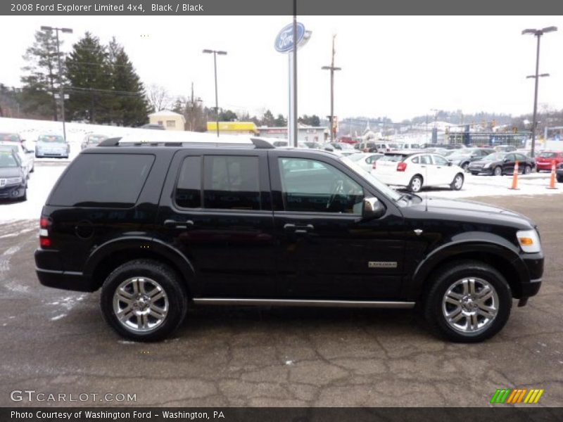 Black / Black 2008 Ford Explorer Limited 4x4