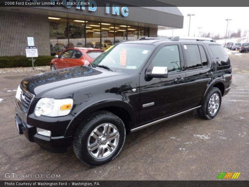Black / Black 2008 Ford Explorer Limited 4x4