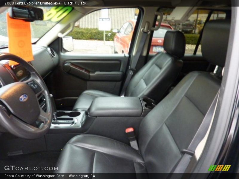  2008 Explorer Limited 4x4 Black Interior