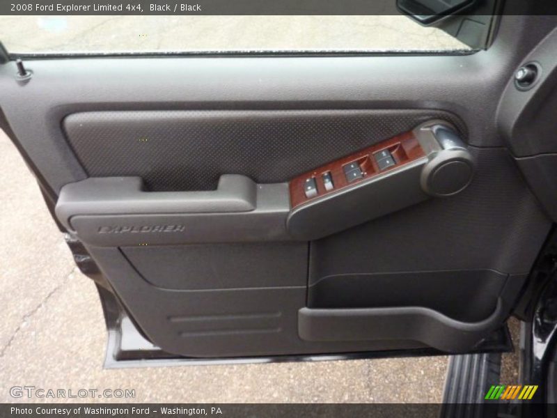 Black / Black 2008 Ford Explorer Limited 4x4