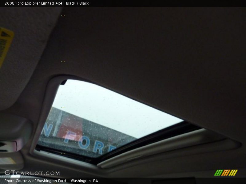 Black / Black 2008 Ford Explorer Limited 4x4