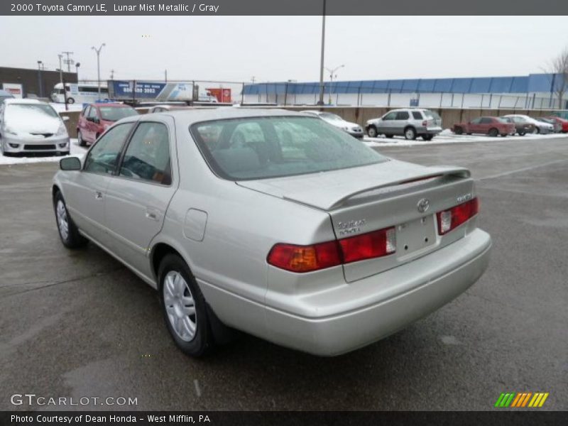 Lunar Mist Metallic / Gray 2000 Toyota Camry LE