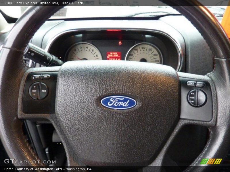 Black / Black 2008 Ford Explorer Limited 4x4