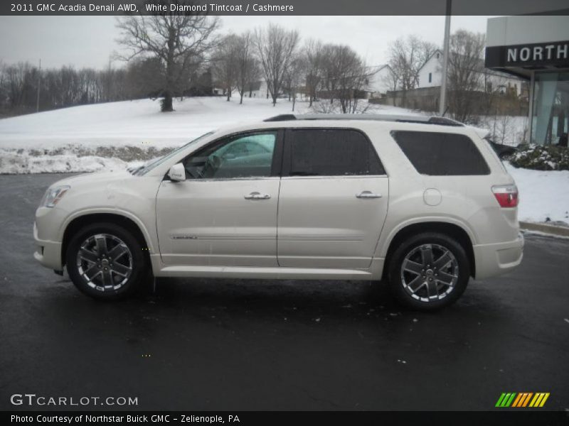  2011 Acadia Denali AWD White Diamond Tintcoat