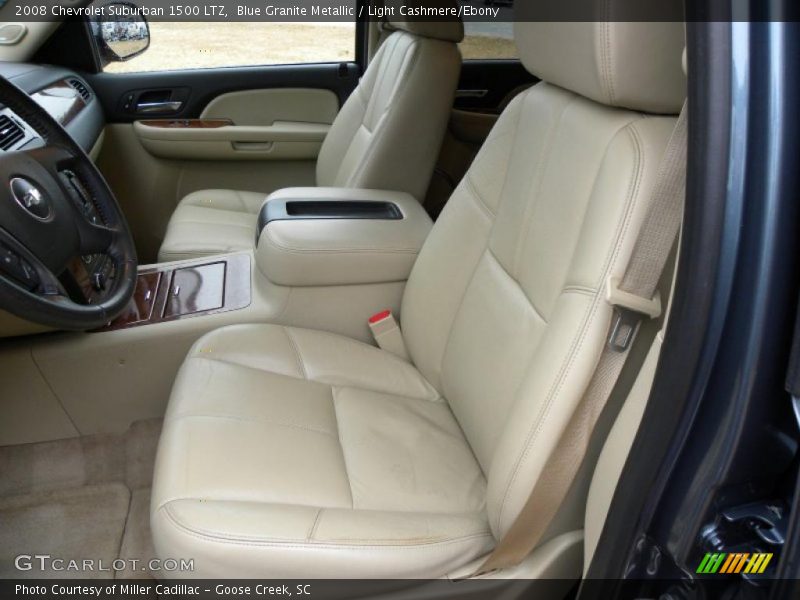 Blue Granite Metallic / Light Cashmere/Ebony 2008 Chevrolet Suburban 1500 LTZ