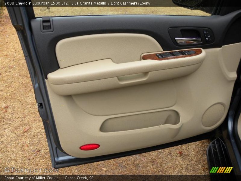 Blue Granite Metallic / Light Cashmere/Ebony 2008 Chevrolet Suburban 1500 LTZ