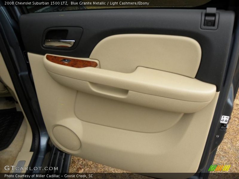 Blue Granite Metallic / Light Cashmere/Ebony 2008 Chevrolet Suburban 1500 LTZ