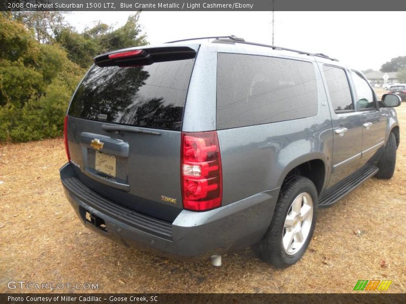 Blue Granite Metallic / Light Cashmere/Ebony 2008 Chevrolet Suburban 1500 LTZ