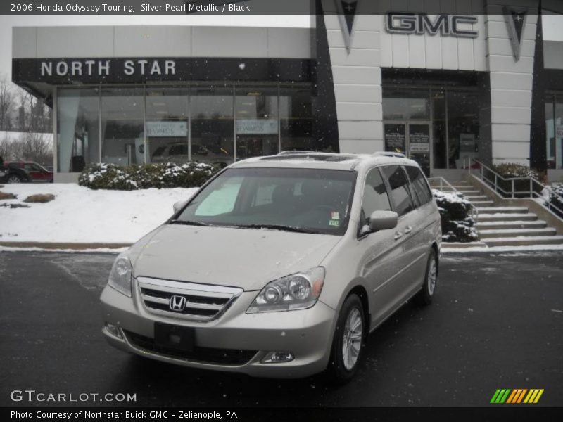 Silver Pearl Metallic / Black 2006 Honda Odyssey Touring