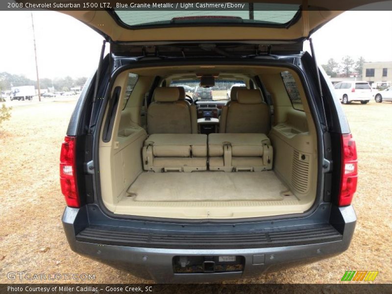 Blue Granite Metallic / Light Cashmere/Ebony 2008 Chevrolet Suburban 1500 LTZ