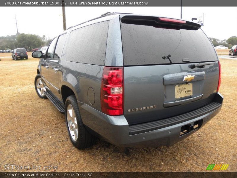 Blue Granite Metallic / Light Cashmere/Ebony 2008 Chevrolet Suburban 1500 LTZ