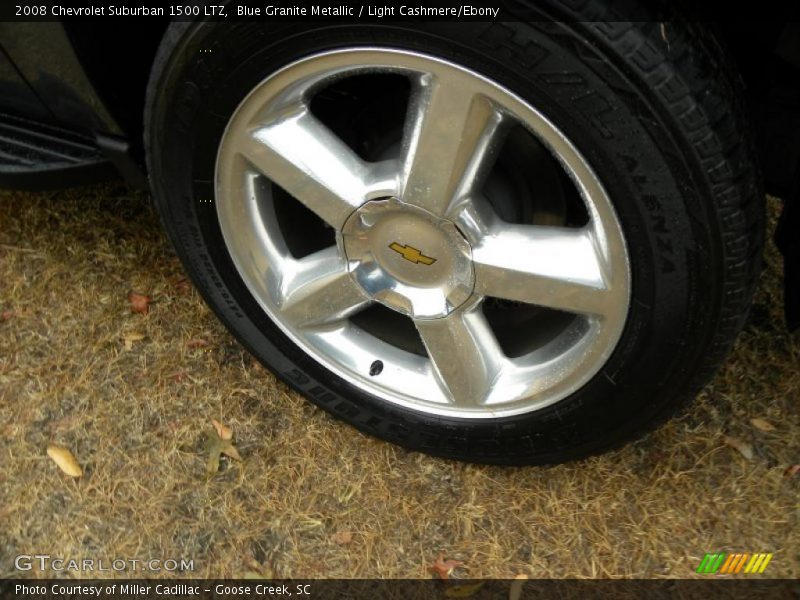 Blue Granite Metallic / Light Cashmere/Ebony 2008 Chevrolet Suburban 1500 LTZ
