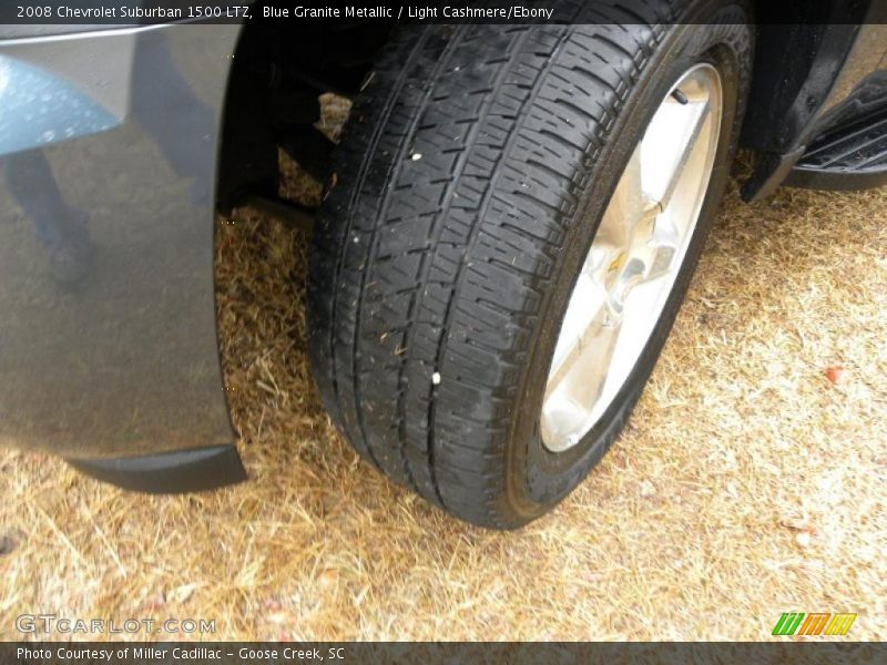 Blue Granite Metallic / Light Cashmere/Ebony 2008 Chevrolet Suburban 1500 LTZ