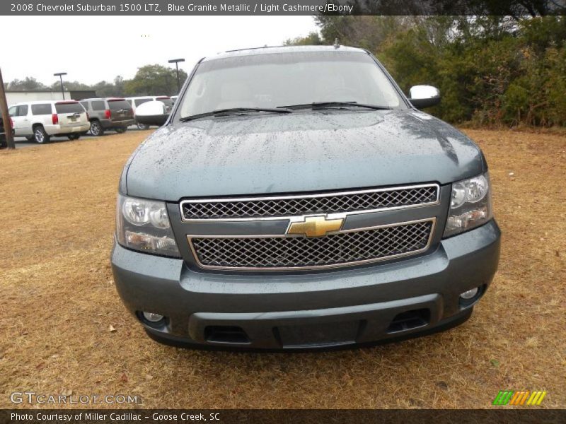 Blue Granite Metallic / Light Cashmere/Ebony 2008 Chevrolet Suburban 1500 LTZ