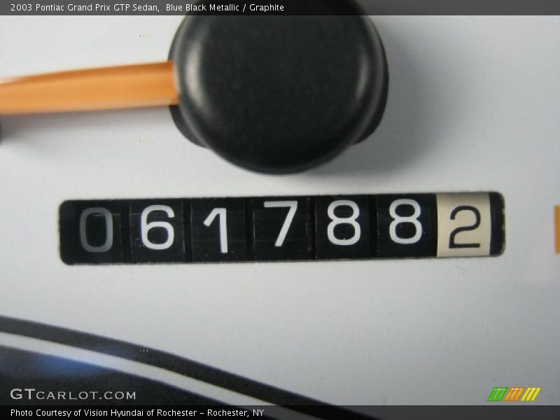 Blue Black Metallic / Graphite 2003 Pontiac Grand Prix GTP Sedan