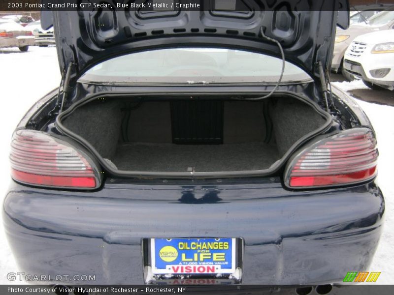 Blue Black Metallic / Graphite 2003 Pontiac Grand Prix GTP Sedan