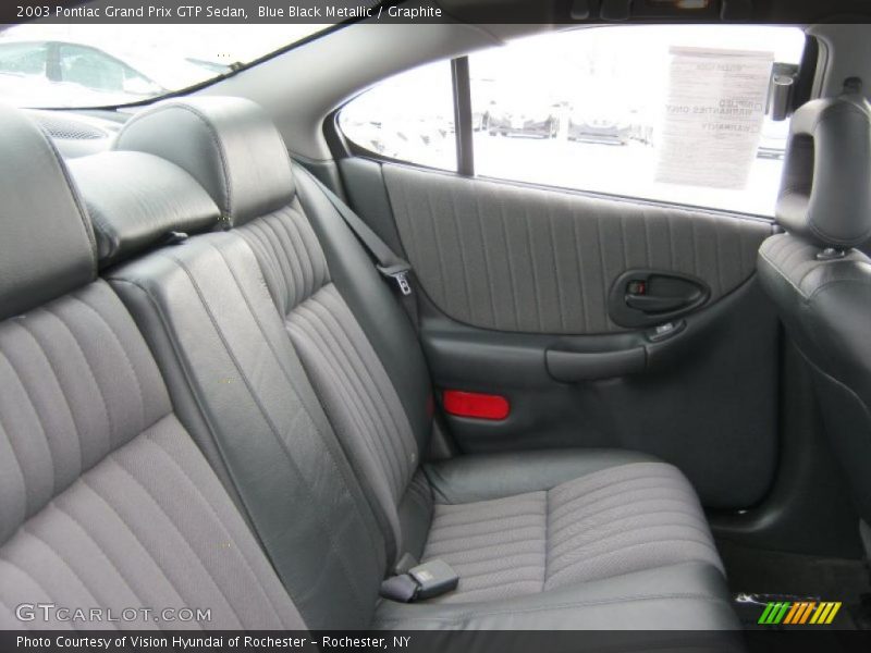  2003 Grand Prix GTP Sedan Graphite Interior