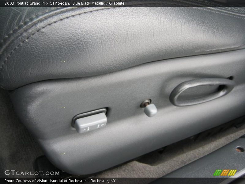 Blue Black Metallic / Graphite 2003 Pontiac Grand Prix GTP Sedan