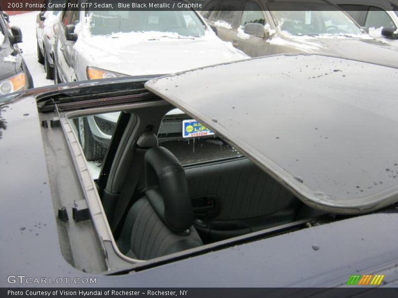 Sunroof of 2003 Grand Prix GTP Sedan