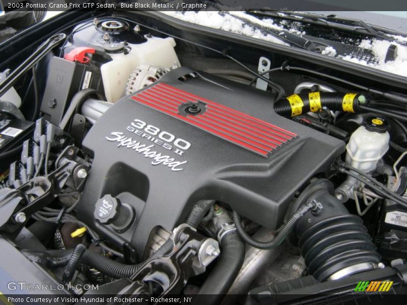  2003 Grand Prix GTP Sedan Engine - 3.8 Liter Supercharged OHV 12-Valve V6