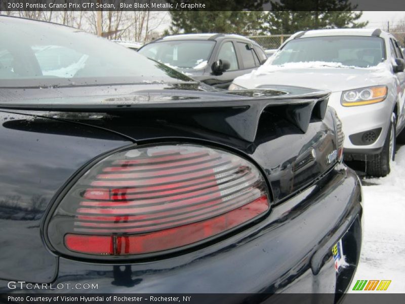 Blue Black Metallic / Graphite 2003 Pontiac Grand Prix GTP Sedan
