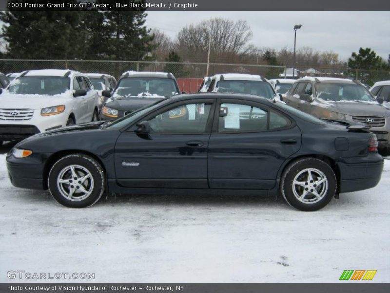  2003 Grand Prix GTP Sedan Blue Black Metallic