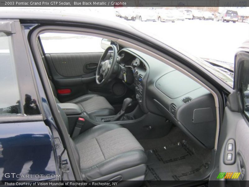  2003 Grand Prix GTP Sedan Graphite Interior