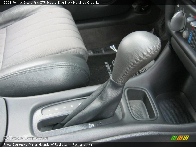 Blue Black Metallic / Graphite 2003 Pontiac Grand Prix GTP Sedan