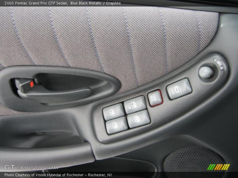 Blue Black Metallic / Graphite 2003 Pontiac Grand Prix GTP Sedan