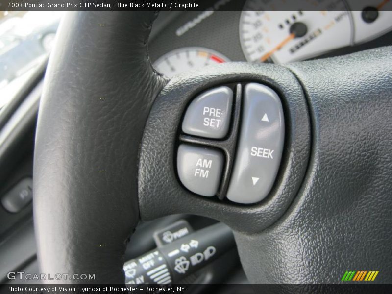 Blue Black Metallic / Graphite 2003 Pontiac Grand Prix GTP Sedan