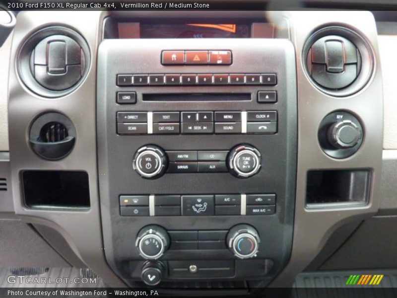 Controls of 2010 F150 XL Regular Cab 4x4