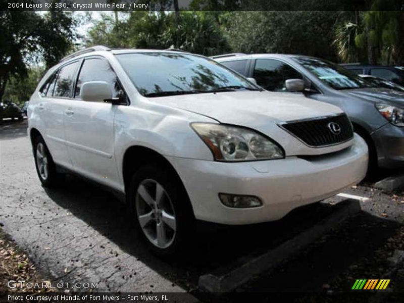 Crystal White Pearl / Ivory 2004 Lexus RX 330