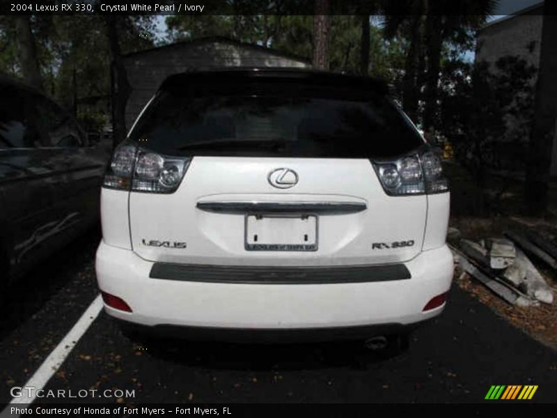 Crystal White Pearl / Ivory 2004 Lexus RX 330