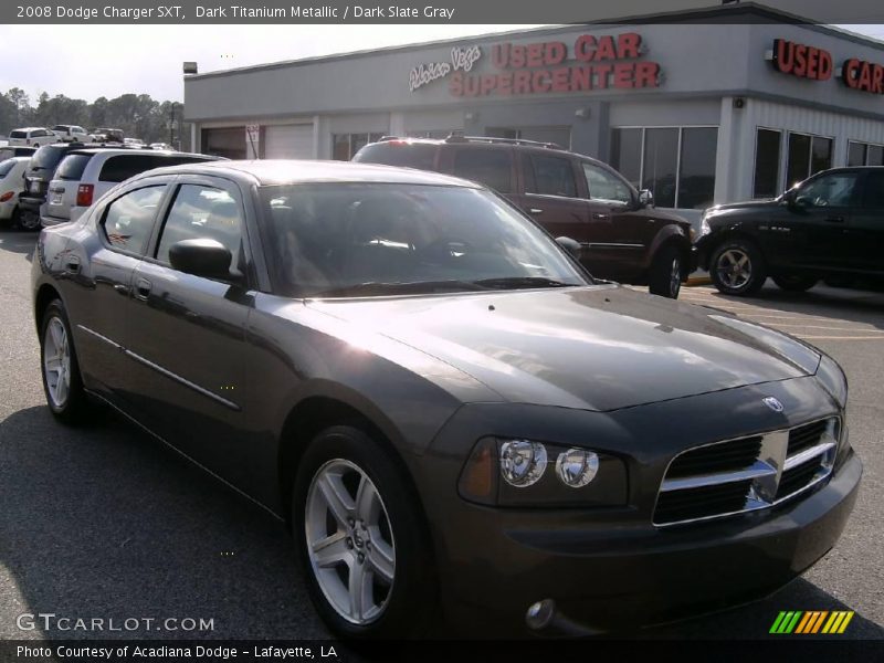 Dark Titanium Metallic / Dark Slate Gray 2008 Dodge Charger SXT