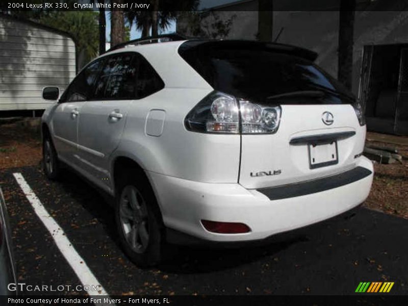 Crystal White Pearl / Ivory 2004 Lexus RX 330