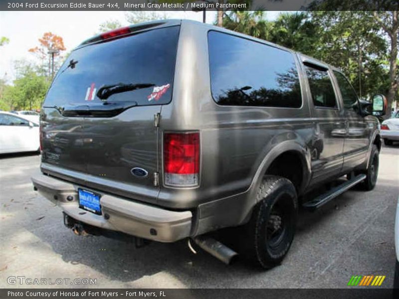 Mineral Gray Metallic / Medium Parchment 2004 Ford Excursion Eddie Bauer 4x4
