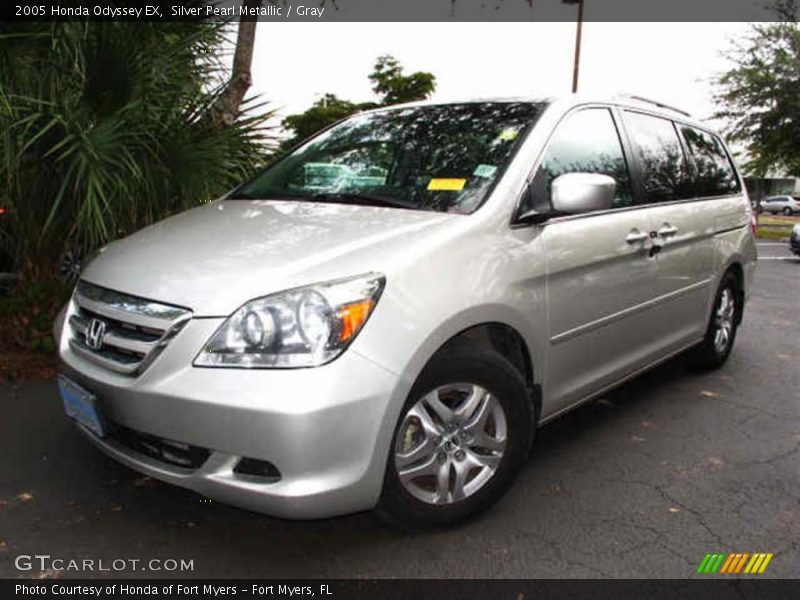 Silver Pearl Metallic / Gray 2005 Honda Odyssey EX