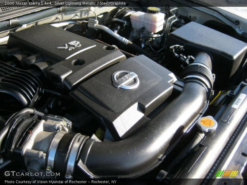Silver Lightning Metallic / Steel/Graphite 2006 Nissan Xterra S 4x4