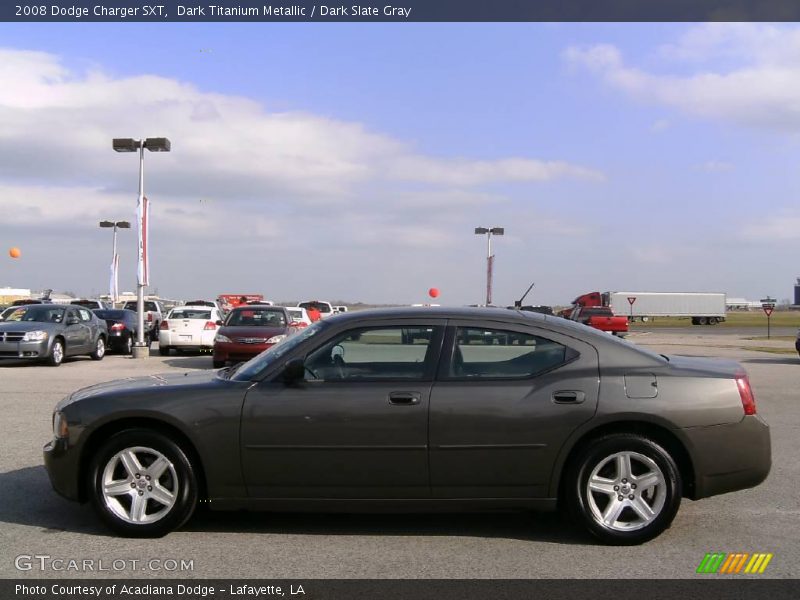 Dark Titanium Metallic / Dark Slate Gray 2008 Dodge Charger SXT