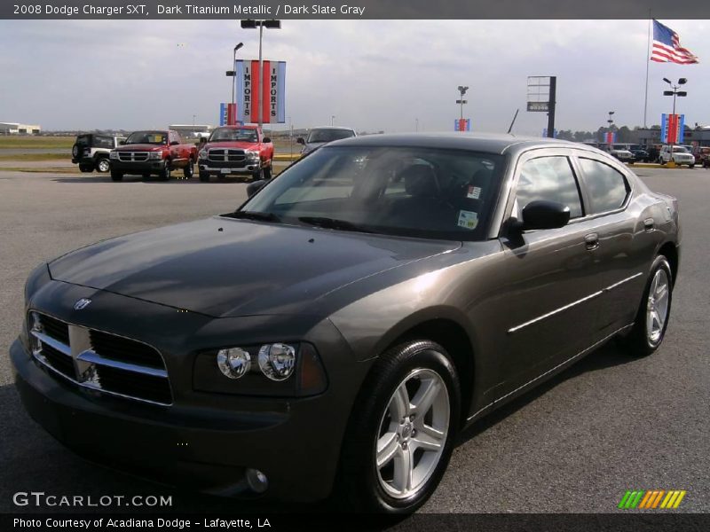 Dark Titanium Metallic / Dark Slate Gray 2008 Dodge Charger SXT